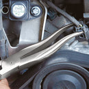 38 31 200 | Curved Mechanics Pliers | Coated Handle | Black Atramentized - 200mm