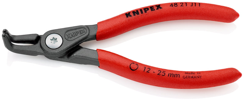 48 Series | Precision Internal Circlip Pliers | Coated Handles | Grey A'mentized - (Various Styles & Sizes)