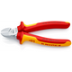 70 26 160 | VDE Diagonal Cutter (Small Bevel) | Multi-Component Handle | Chrome Plated - 160mm