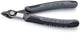 78 71 125 ESD | Electronics Super Knips® (with Lead Catcher) | Multi-Component Handle | Burnished Head / Tool Steel - 125mm