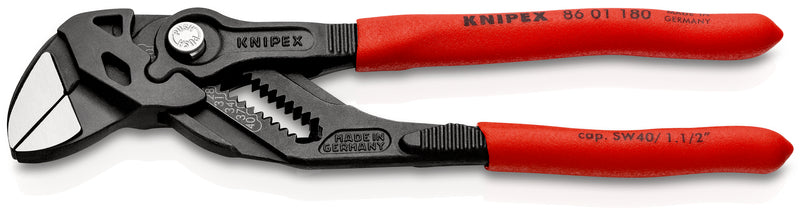 86 03 125, Mini Pliers Wrench - Dual Use Tool, Coated Handle