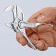 86 04 100 BK | Mini XS Pliers Wrench - Dual Use Tool | Chrome Plated - 100mm