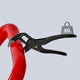 87 00 100 BK | Mini XS Pliers Wrench - Dual Use Tool | Grey Atramentized - 100mm