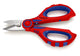 95 05 10 SB | Electricians Cable Shears w/ Crimping Profile + Plastic Tool Pouch