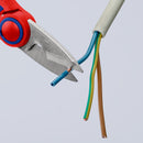 95 05 10 SB | Electricians Cable Shears w/ Crimping Profile + Plastic Tool Pouch