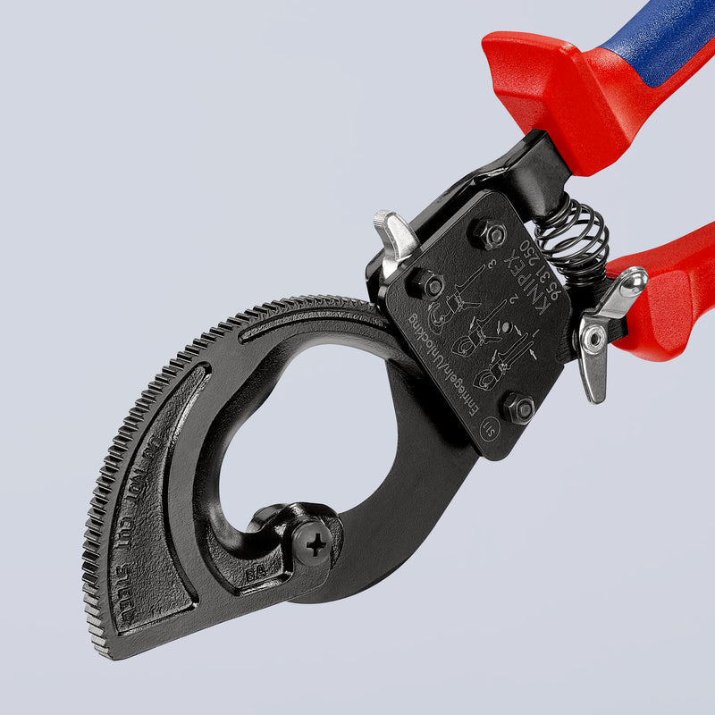 95 31 250 | Ratchet Cable Cutter | Multi-Component Handle - 250mm