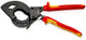 95 36 320 | VDE 3-Stage Ratchet Cable Cutter | Multi-Component Handle - 320mm