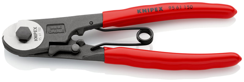 Knipex Electronics Plier - 115mm With Half-round Jaws & Plastic Coating