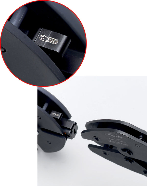 97 33 02 | MultiCrimp® Lever Action Crimping Pliers w/ Profile Magazin