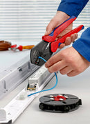 97 33 02 | MultiCrimp® Lever Action Crimping Pliers w/ Profile Magazine | Multi-Component Handle - 250mm