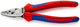 97 72 180 | Crimping Pliers for Wire Ferrules | Multi-Component Handle | Polished Head - 180mm