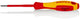 98 20 25 | VDE Insulated Screwdriver - 2.5mm Slotted Head