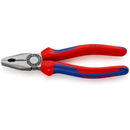 03 02 Series | Combination Pliers | Multi-Component Handle | Black Atramentized - (Various Sizes)