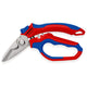 95 05 20 SB | Angled Electricians Shears w/ Crimping Profiles